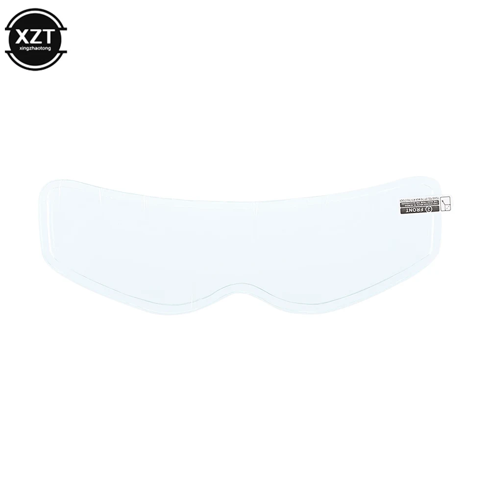 Картина 7: Универсальные мотоциклетные шлемы, противотуманный патч, козырек, объектив шлема, Защитная пленка для защиты от УФ-лучей, дождя, Мотоциклетные аксессуары