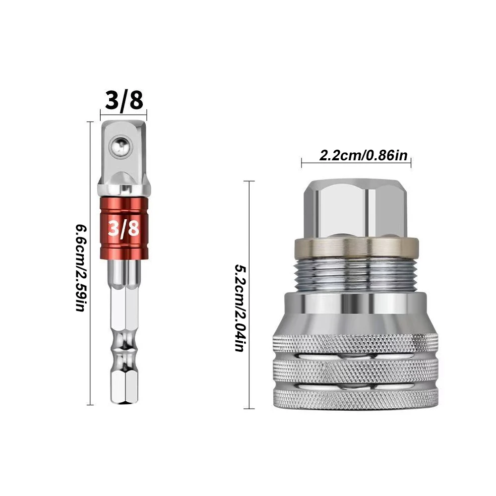 1PCS Upgraded Adjustable Universal Socket Wrench,Manual Socket Wrench, Multifunctional Sleeve, 10mm-19mm Universal Sockets Tools