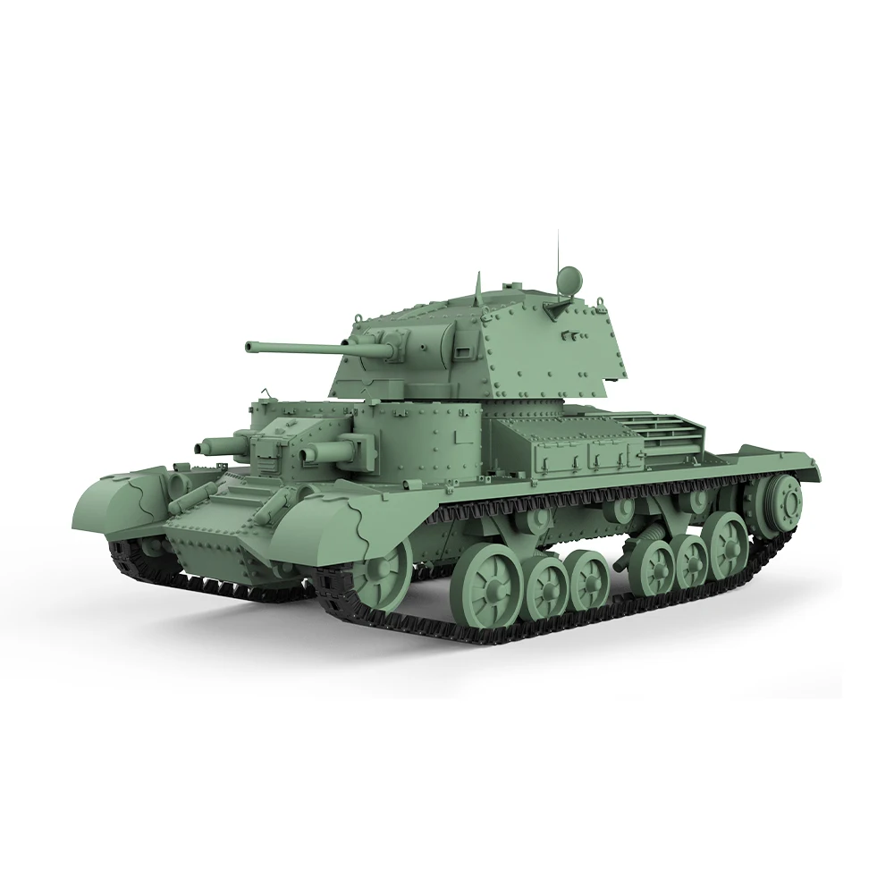 SSMODEL SS72560 1/72 25mm Military Model Kit British A9 Cruiser MkI Light Tank