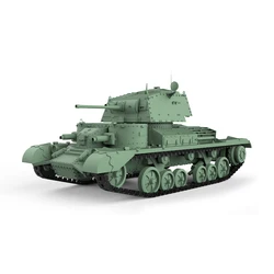 SSMODEL SS72560 1/72 25mm Military Model Kit British A9 Cruiser MkI Light Tank