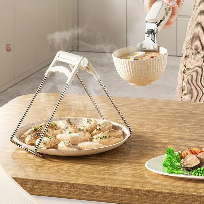 Thickened Anti-scalding Clip, Anti-scalding Hand Clip, Kitchen Pick Up Bowl End Vegetable Clip, Dish Clip Pick Up Bowl Clip