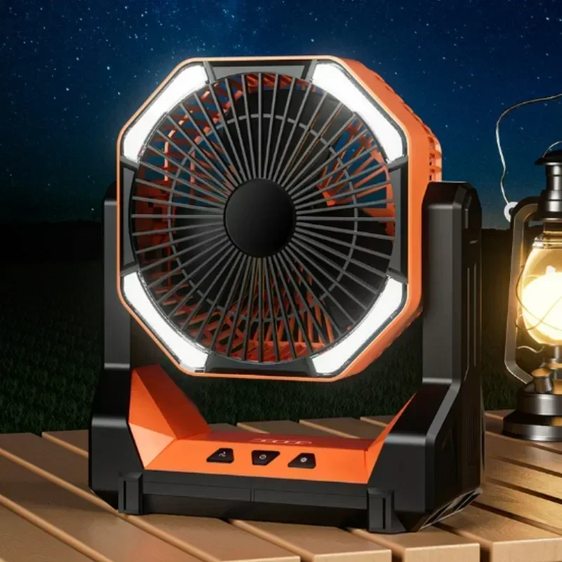 New Outdoor Camping Fan Retractable Foldable Portable Desktop USB Air Circulation Fan Desktop Small Fan  MINI Fans