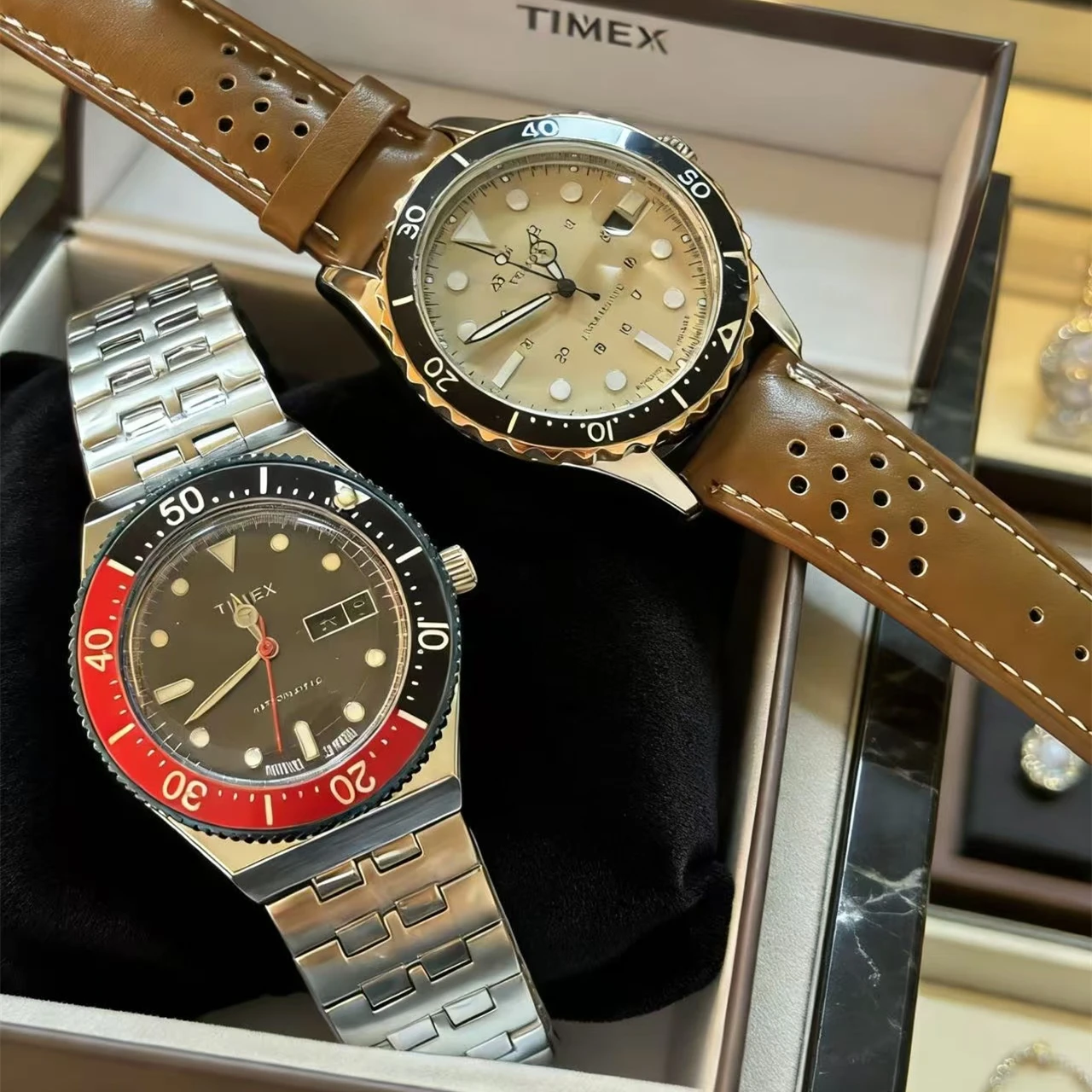 NEW TIMEX Fully Automatic Men's Watch High Beauty Luxury Leisure Multi functional Watch with Calendar and Steel Strip Belt Watch