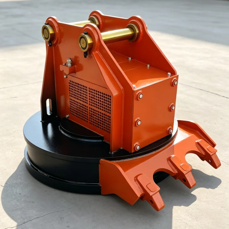Customized Magnetic Separator Debris Clearing Magnet Sweeper For Scrap Metal Recovery Construction Waste Iron Sorting Machine