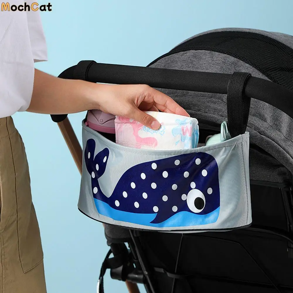 

Multi-functional Fashion Cute Mummy Animal Cartoon Hanging Pushchair Bag Storage Bag Baby Bottle Cup Bag Stroller Accessories