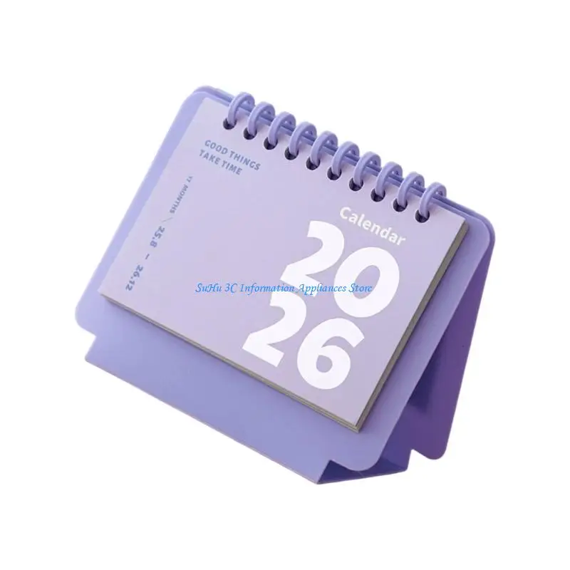 2026 PEQUEÑO ESCRITO ESCRITO Pad, calendario mensual portátil Planificador diario