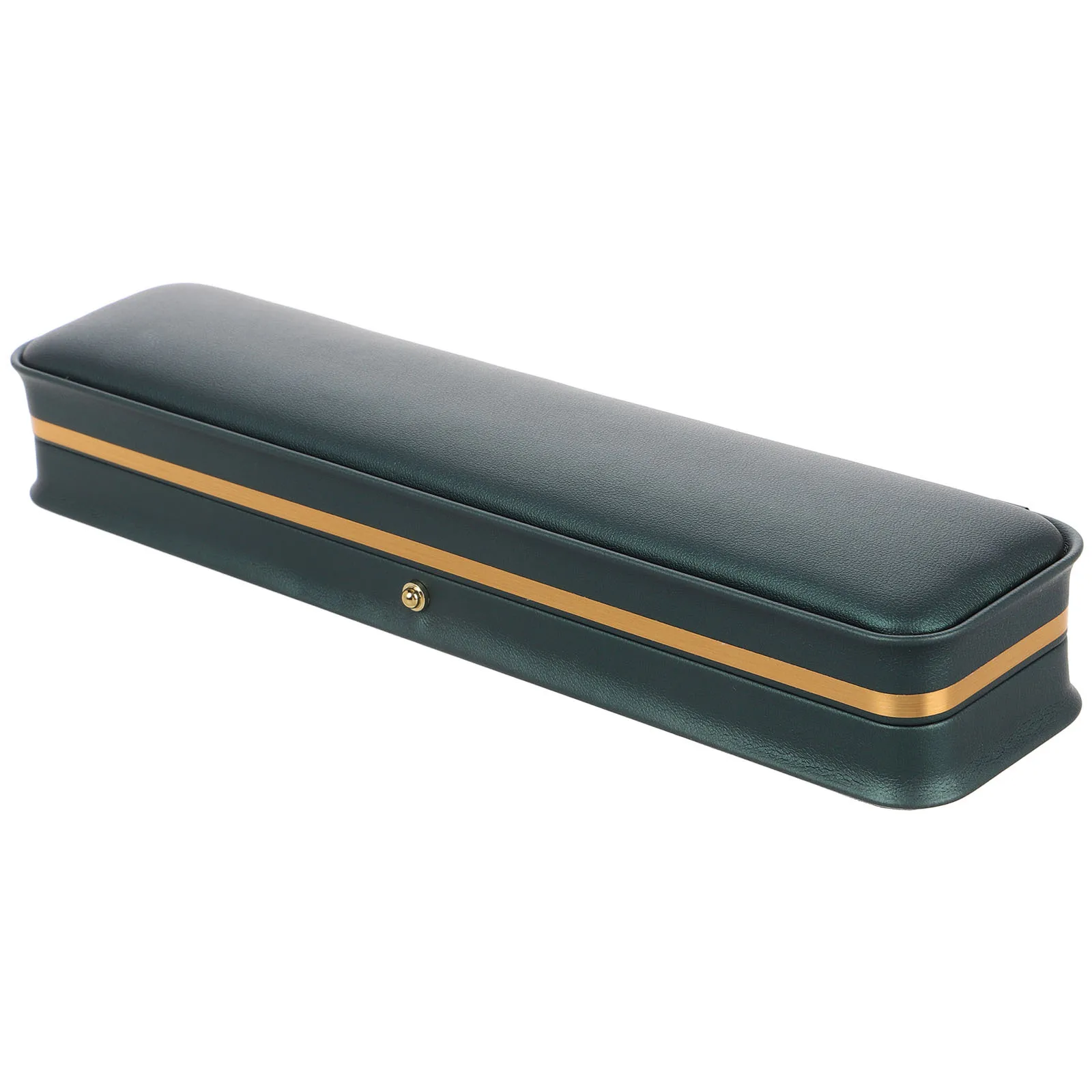 

Luxurious Jewelry Box Golden Edge Soft Interior Organizer for Necklaces Bracelets Pendants Travel Storage Elegant Jewelry Case