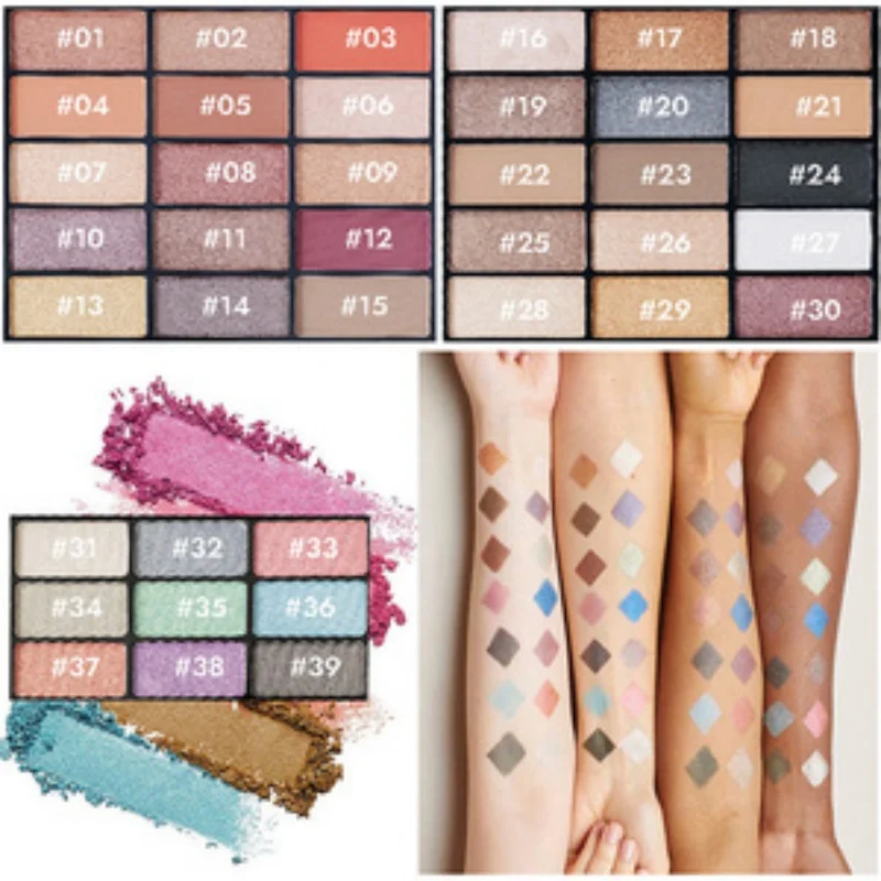 58-Color Makeup Gift Set with Mirror — product detail 6