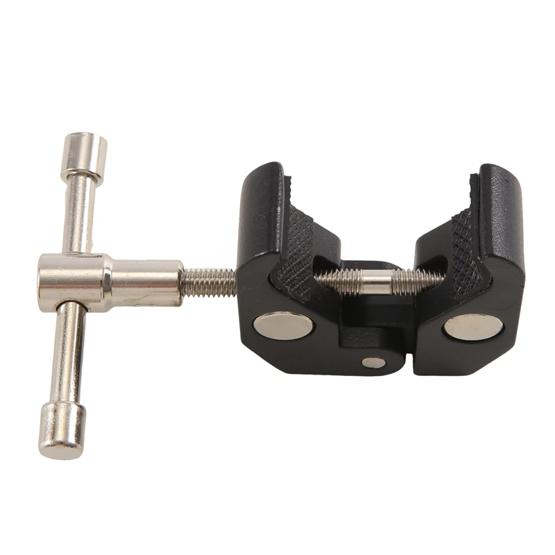 2 Pack For Magic Arm Clamp Crab Pliers Rod Clip With 1/4 3/8 Thread For DJI Ronin Camera Monitor Studio LED Light, Durable