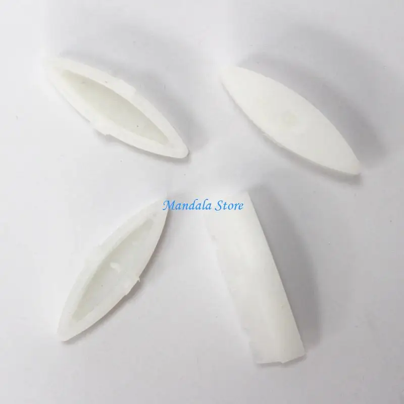 U2JC 8Pcs Toilet Bumper Pads Replacement Set Toilet Quiet Closing Cushion For Noise Freely Bathroom Experience
