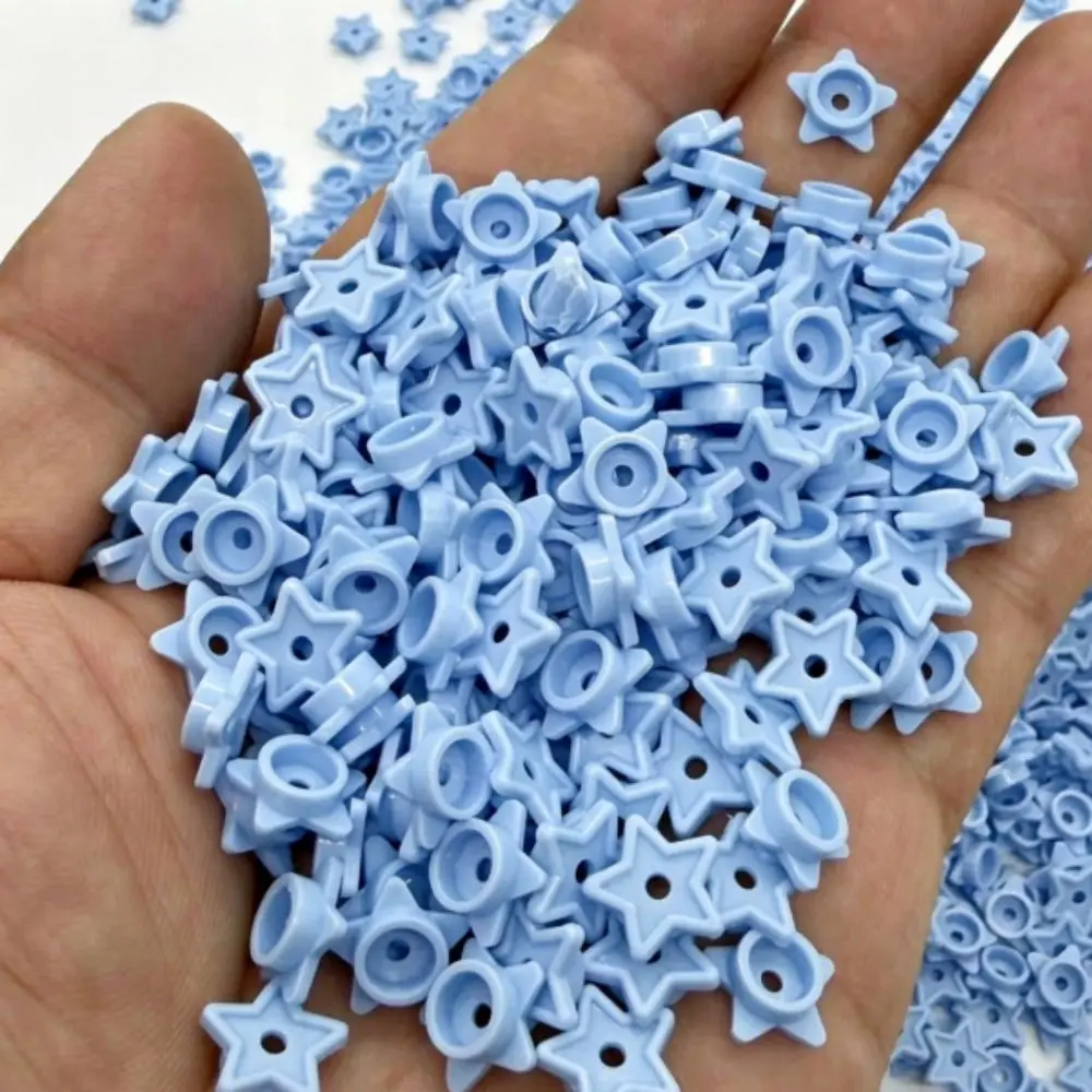Beads Squeeze Toy Star Brick Particles Slime Fillers 100g Crunchy Squeeze Ball Fillers Pinch Star Shape Stuffing Building Blocks