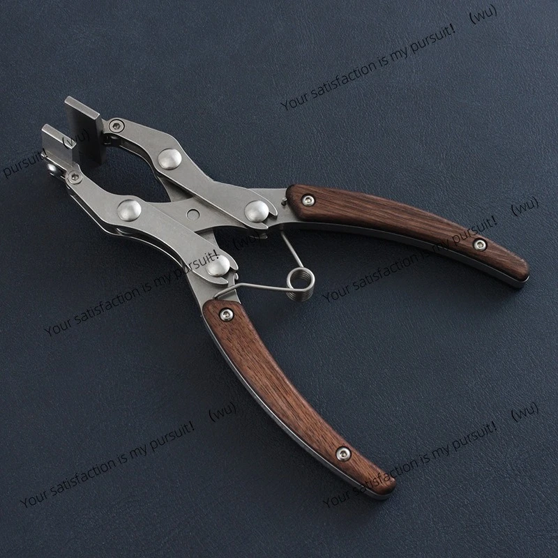 Nattools second generation cost-effective 350g, flat pliers parallel pliers, handmade DIY leather jaw 38mm
