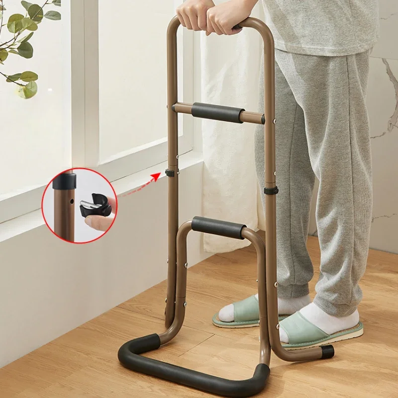 

No Punching Bedside Handrail Railings Crutches Get-up Aids Walkers for Elderly Home Bed Frame Handles Mobility Aids Strong