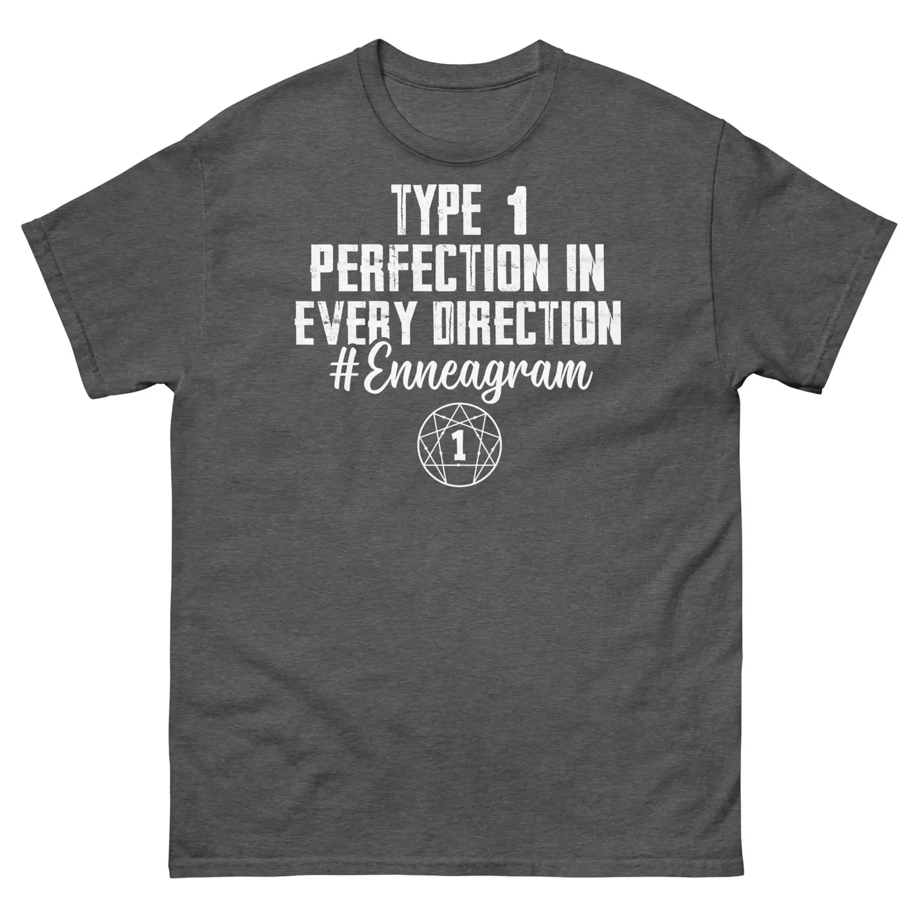 

Type 1 Perfection in Every Direction Enneagram Personality Men s Classic Tee