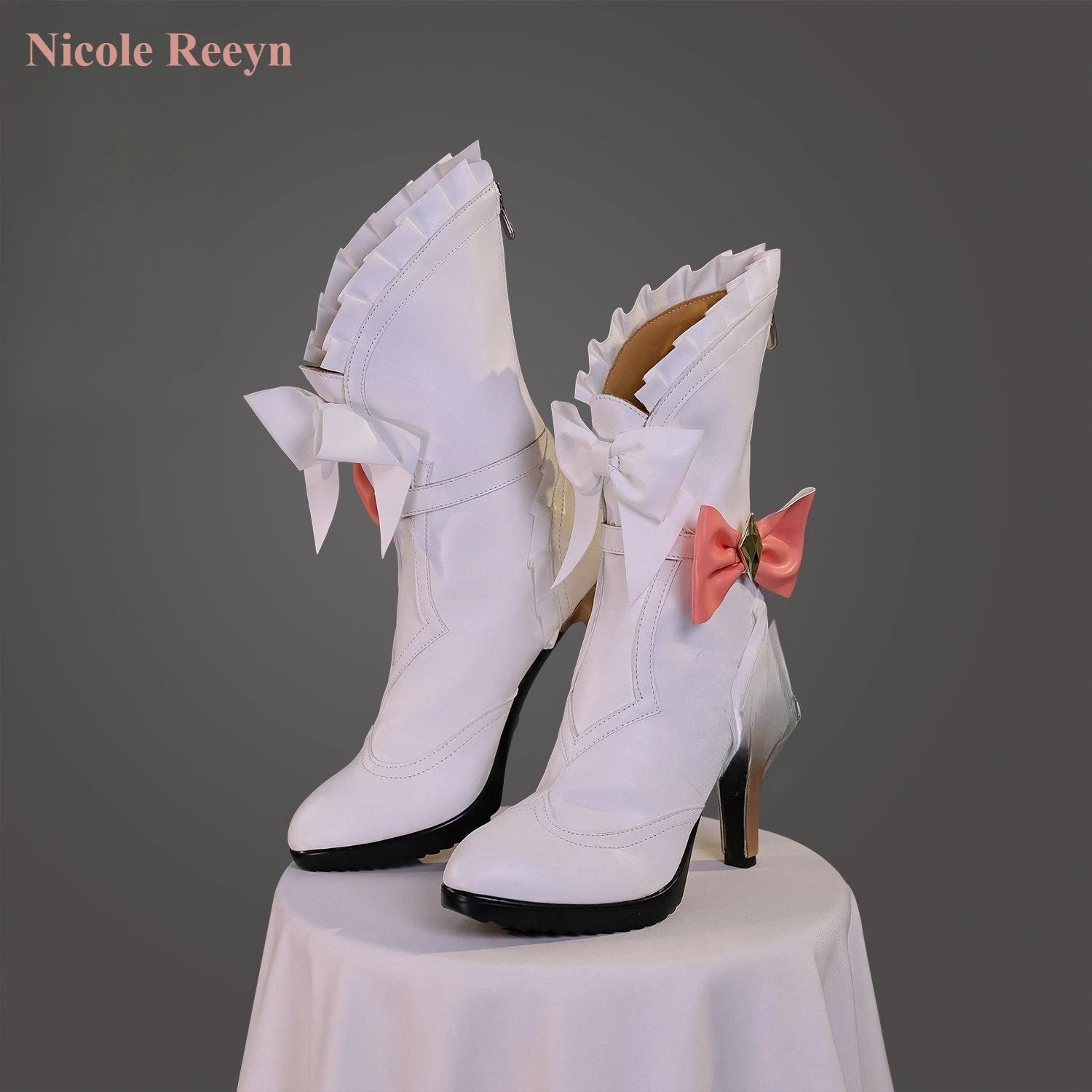 Genshin Impact Nicole Reeyn Cosplay Game Shoes Costume Accessories Props Anime Halloween for Woman Shoes