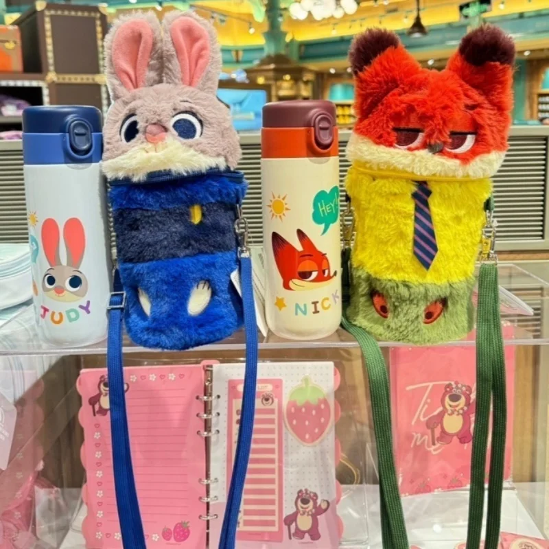 

Original Disney Zootopia 2 Cosbi Scene 400ML Thermo Bottle Cup Thermos For Tea Coffee Mug Portable Water Festival Gift