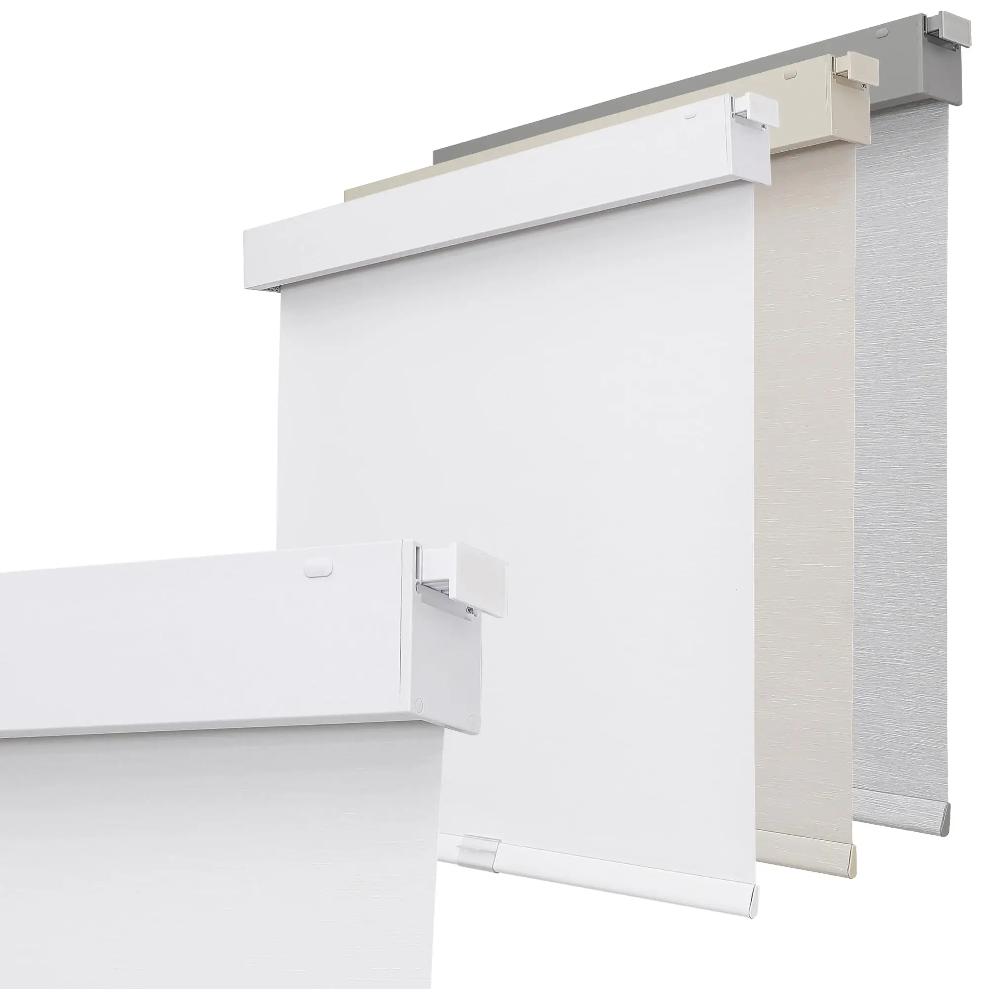 

No Drill No Tools Blackout Shades, Cordless Roller Shades, Privacy Blinds for Indoor Windows Easy Install Window Blinds for Home