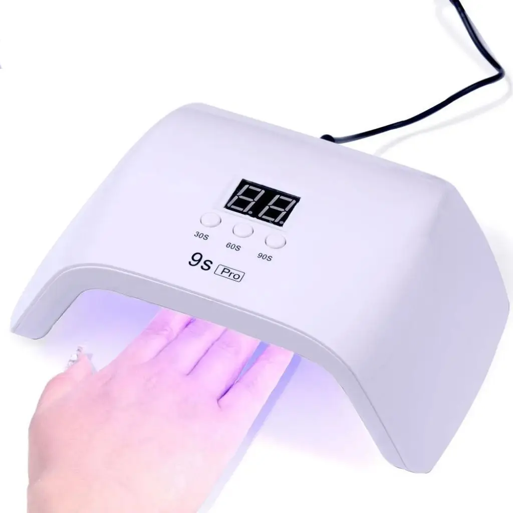 LULAA Trapezoidal Nail Gel Dryer Lamp 24 LED Beads Nail Phototherapy Machine Professional Manicure Tool Integrated USB Equipment