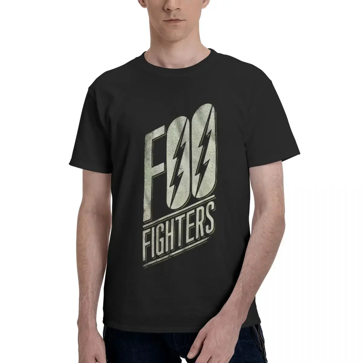 Vintage 2025 F-Foo-B-Fighters Rock Band T Shirt Crewneck Idea Men Women Tshirt Graphic Y2K Clothing