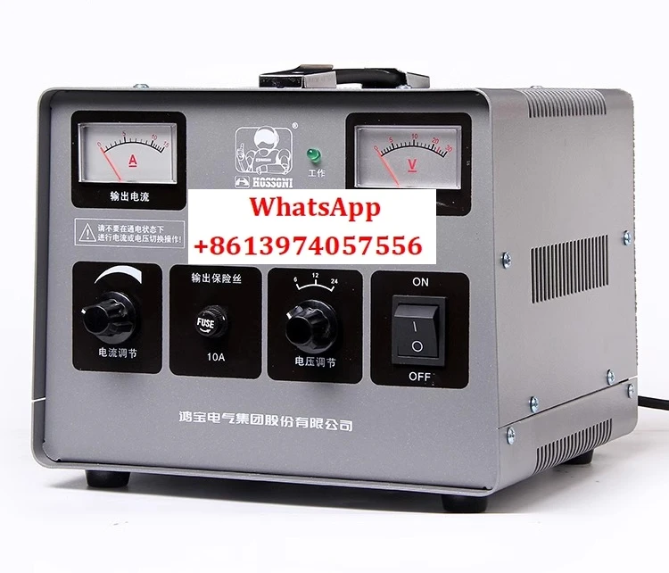 

GCA silicon rectifier charger manual input AC output DC 24V100A car battery charger