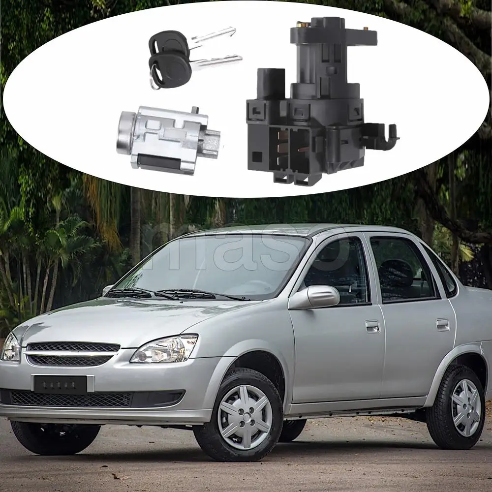 

Switch Ignition Lock Cylinder with 2 Keys For Chevy Classic Impala Malibu Monte Olds Alero Cutlass Intrigue 12458191 22599340