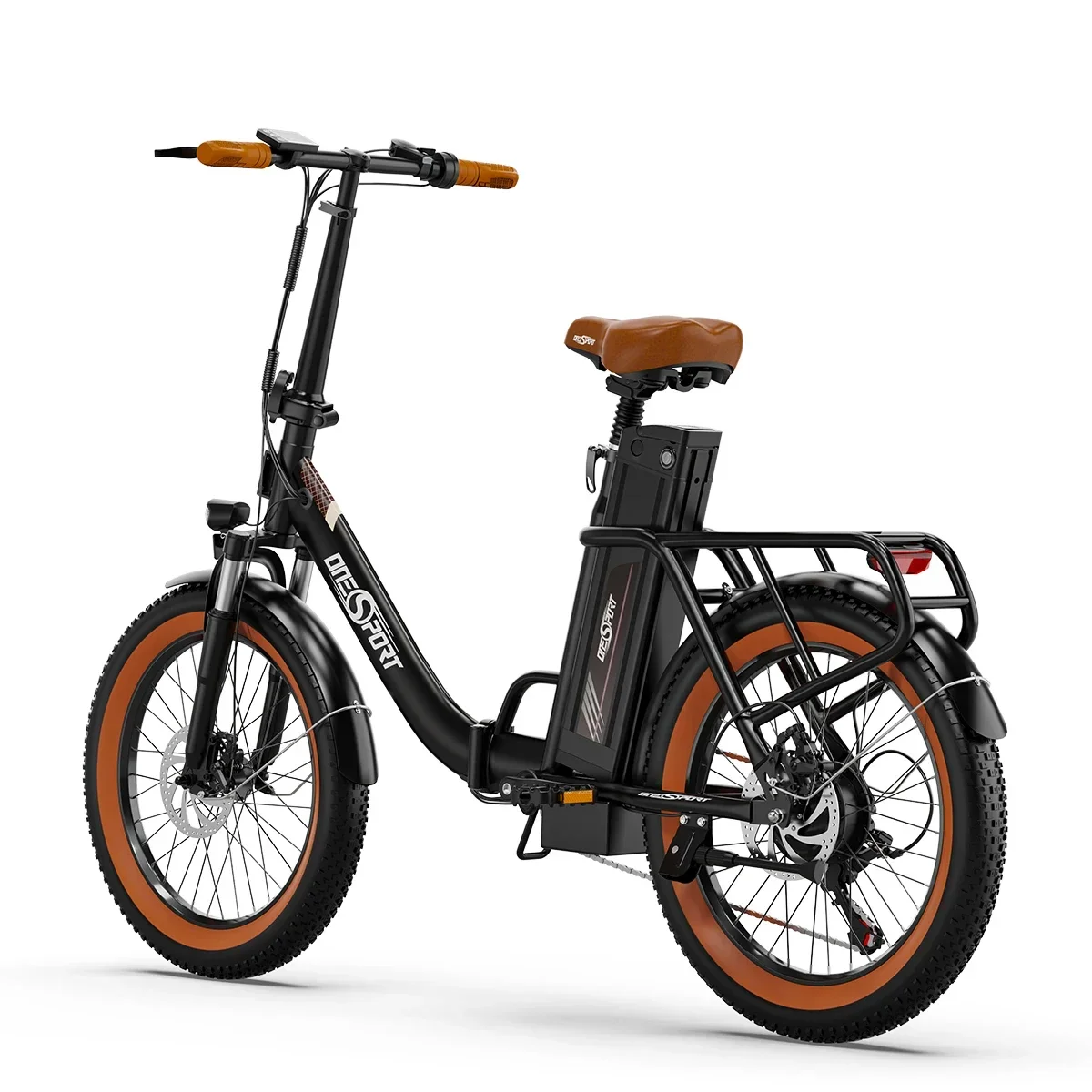 ONESPORT OT16-2 EU Standard 250W Electric City Bike 20 Inch Folding E-Bike 48V 17Ah Removable Battery 25km/h Disc Brake