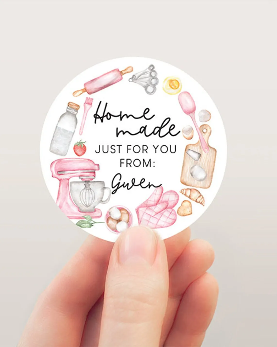 10CM/ 4 INCHES, Custom Stickers, Round, Square, Rectangle, Personalized, Your Design, Logo, Text, Picture