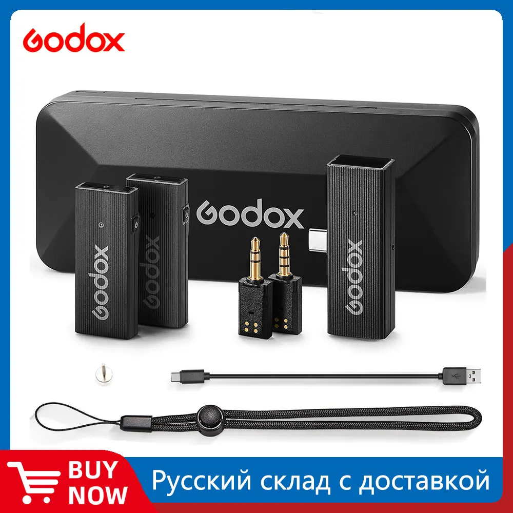 Godox MoveLink Mini LT UC: La Mejor Solución Inalámbrica para Grabar Audio de Alta Calidad en Cualquier Situación
