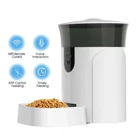 Factory Wifi Remote Camera Control 7L Dog Food Feeder Smart Microchip Automatic Pet Feeder