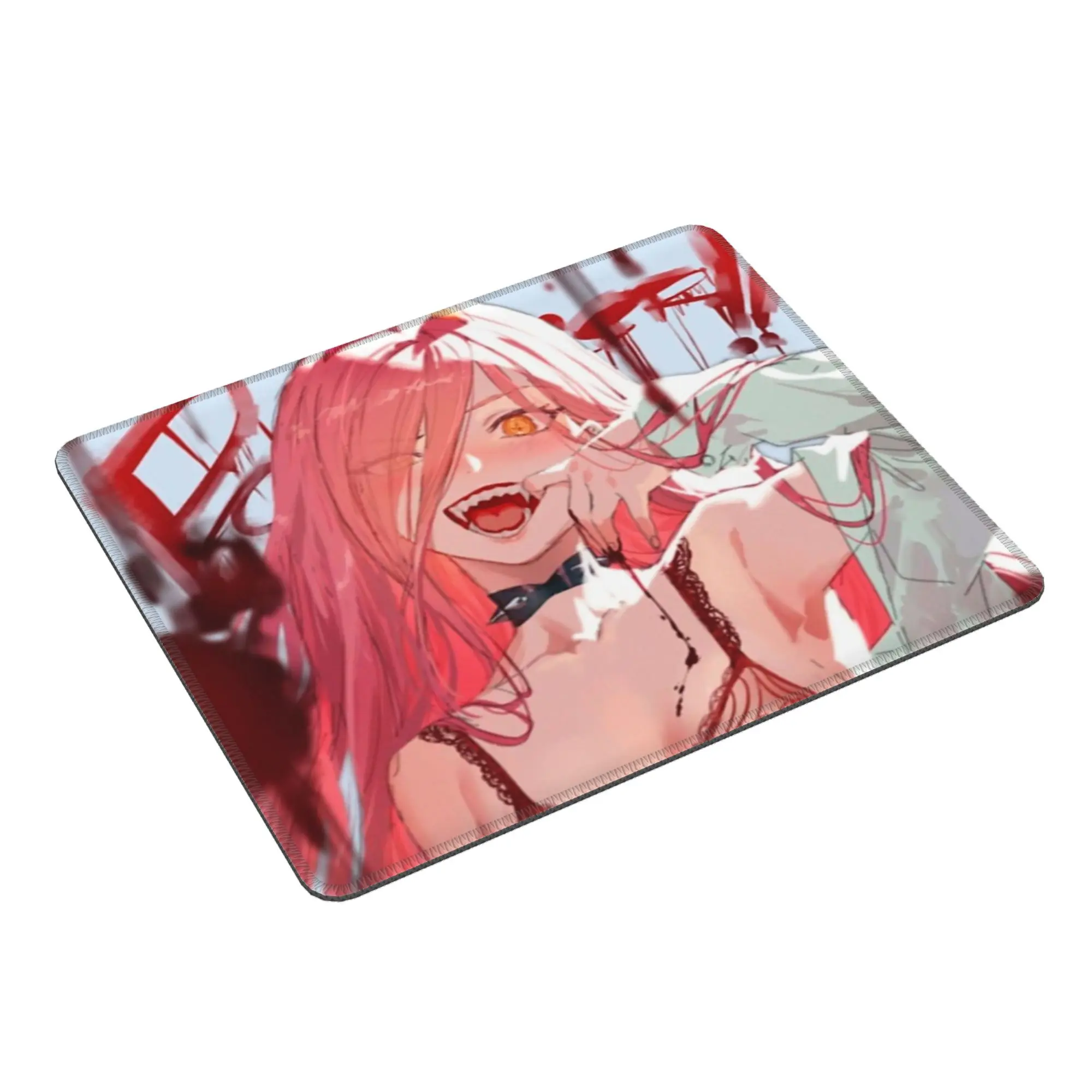 

Power Chainsaw Man Cartoon Keyboard Desk Mat Mousepad Laptop Printing Gamer Mouse pad