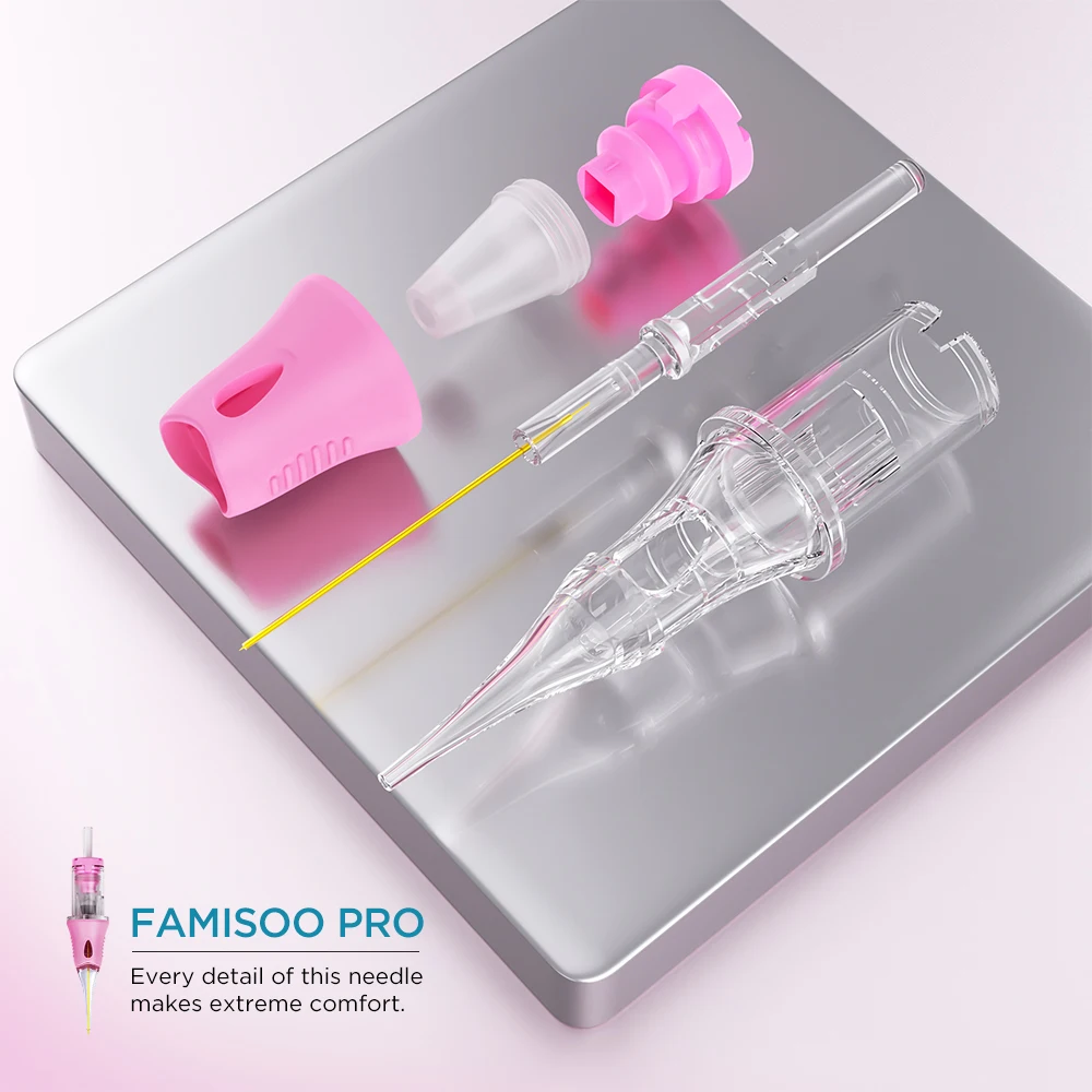 

10PCS 0.18mm Nano Blade 0.3mm Auto-Depth Cartridge Needles | For Hair Stroke Brows, Lips & SMP | Beginner-Friendly Precision