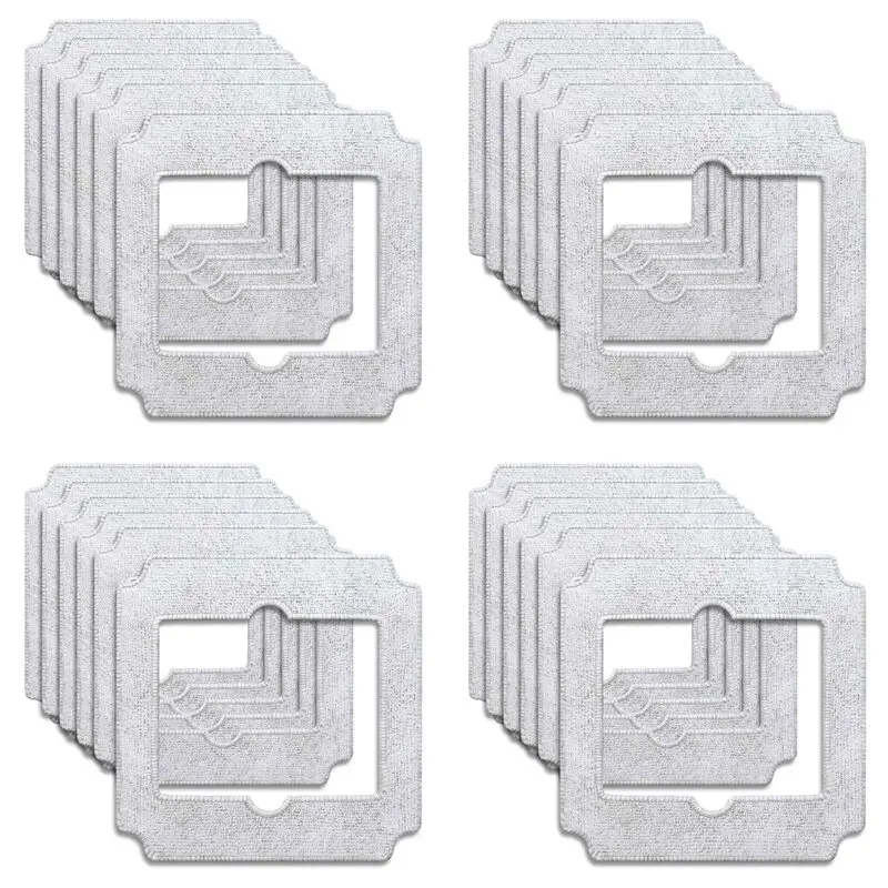 

24PCS Cleaning Pads For ECOVACS WINBOT Mini Window Cleaning Robot, Robot Cleaning Cloth ECOVACS WINBOT W-CC02-0012-[Kiri-XK]
