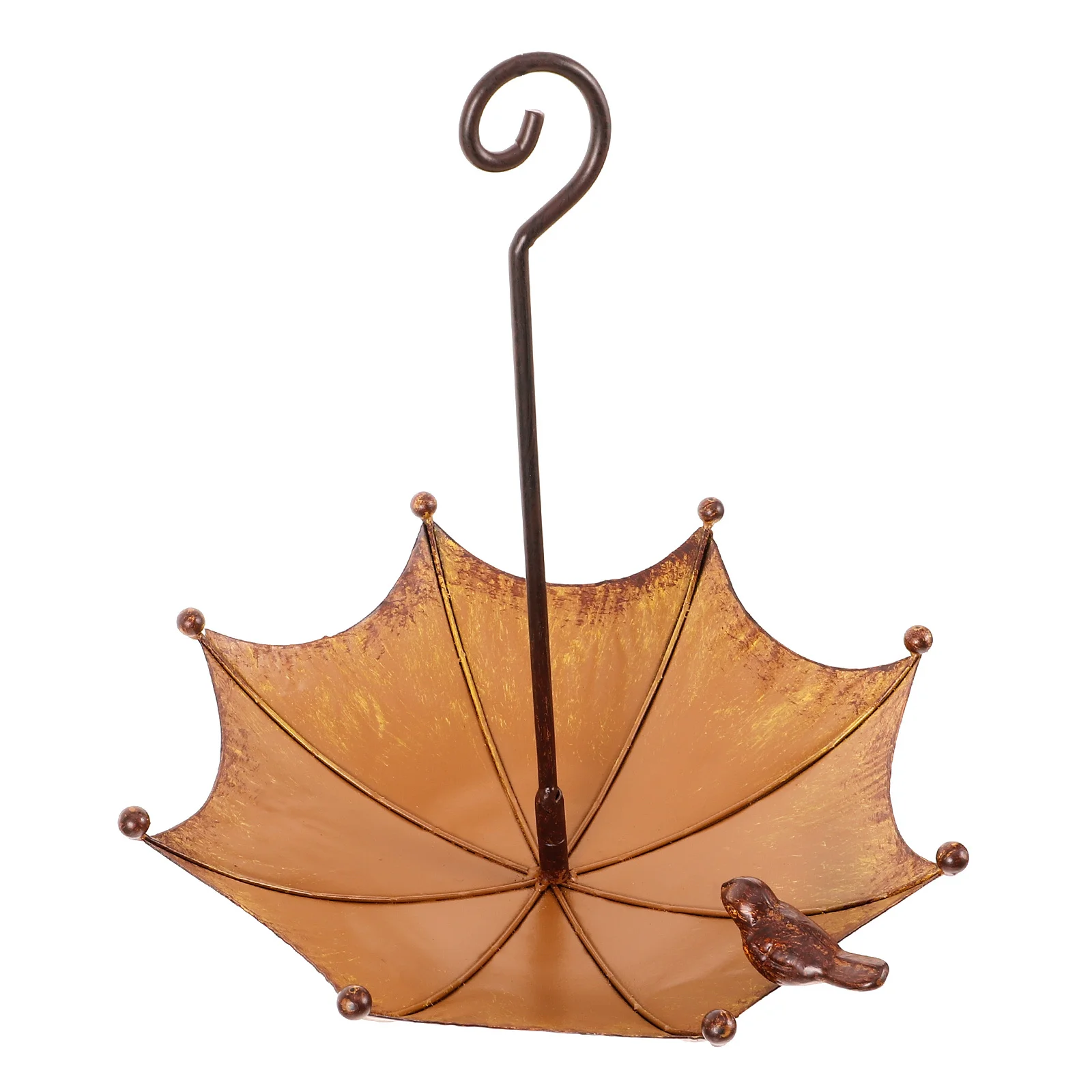 

Outdoor Hanging Bird Feeder Iron Material Long Lasting Use Garden Patio Balcony Decoration Window Bird Feeders