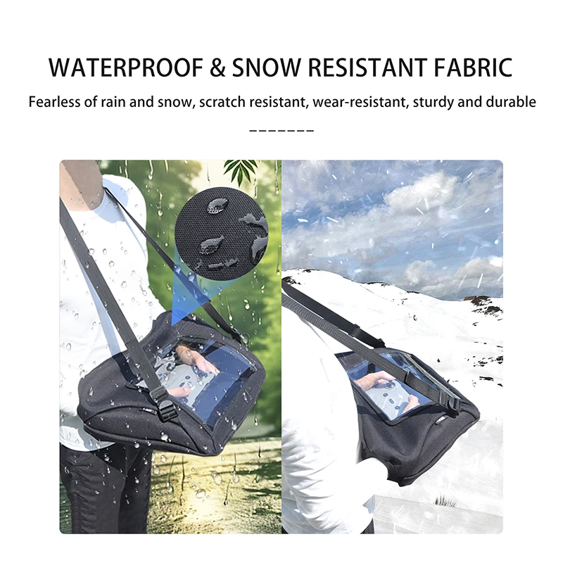 For DJI Mavic 3/Air 3S/Mini 4/3Pro/Avata 2 Remote Controller Warm Gloves Winter Waterproof Anti-wind Cold Sleeve Outdoor Flight