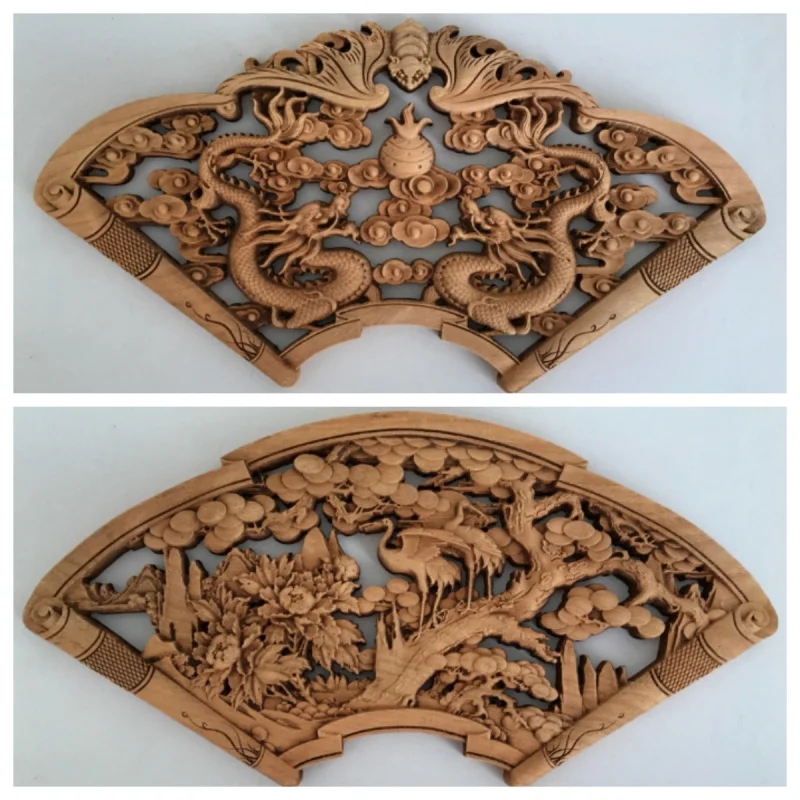 1pcs wooden desk ornament small screen ornament Chinese style gift handicraft birthday gift
