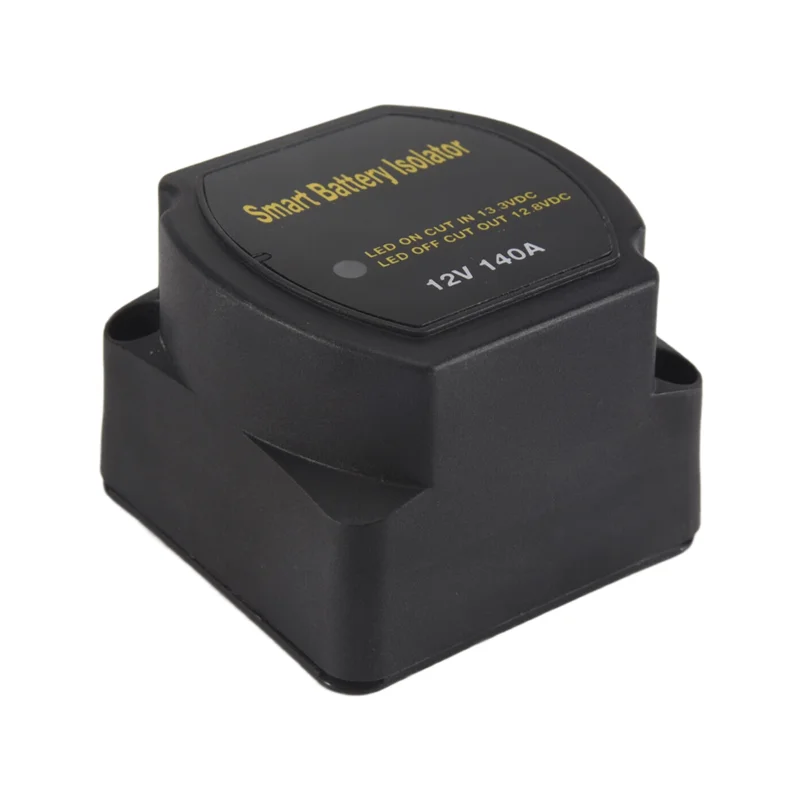 

Stable-12V 140Amp Dual Battery Smart Isolator Voltage Sensitive Relay VSR Smart Switch For Car ATV UTV Boats RV's Camper Truck