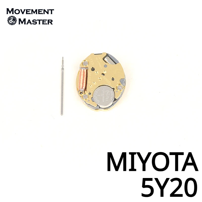 

Японская Новинка MIYOTA 5Y20, кварцевый электронный механизм 5Y20, механизм с двумя стрелками, запасные части для ремонта часов