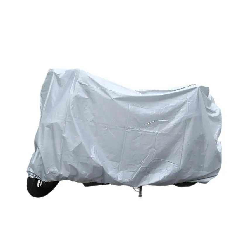 Universal Motorcycle Cover Sunproof Dustproof Waterproof Bike Scooter Electrombile UV Protection Reflective Stripes 1PC