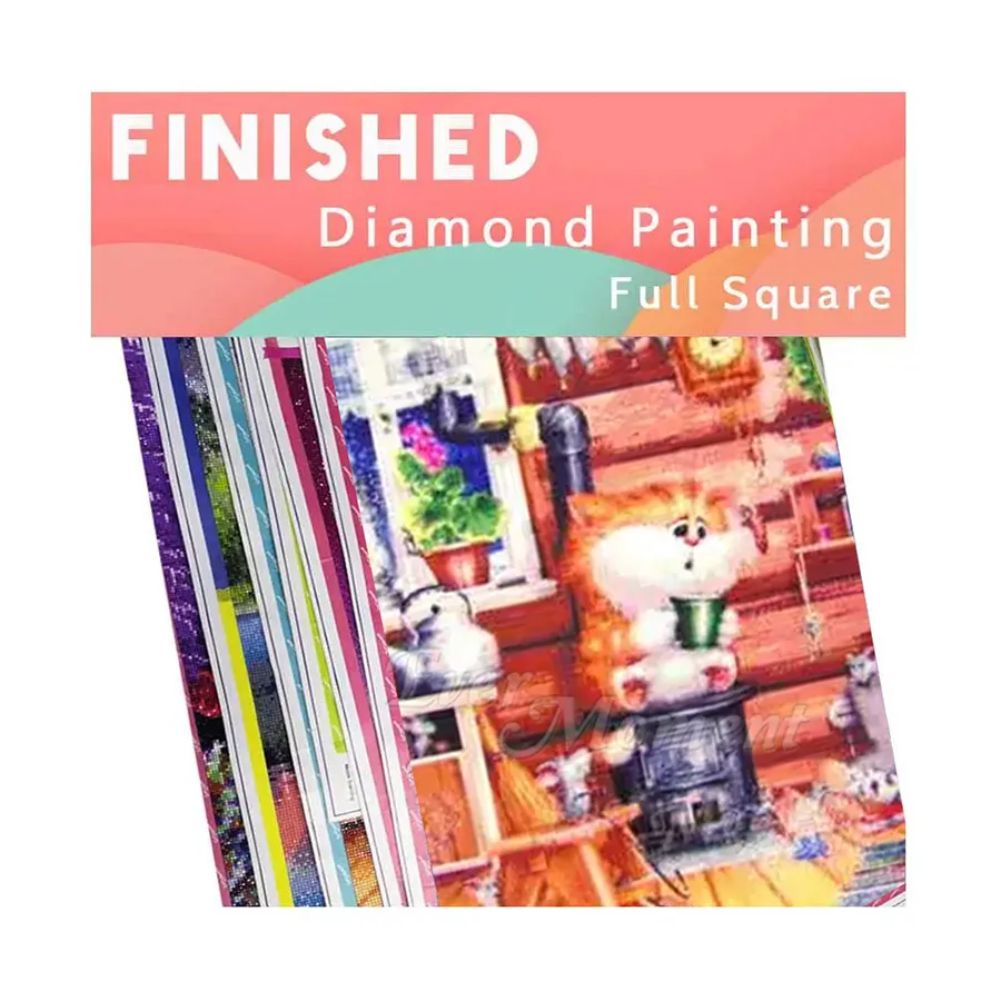 Ever Moment Finished Diamond Paintings New Arrivals No Frame Full Square Resin Drills Diamond Embroidery Mosaic FP001