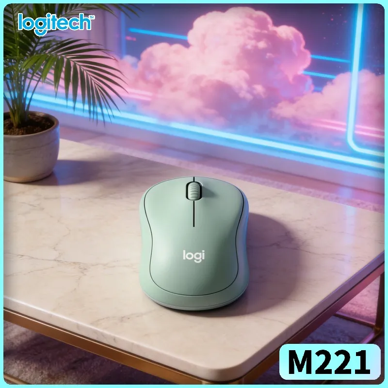 

Бесшумная оптическая мышь Logitech M221 — технология шумоподавления, USB-наноприемник, 18 месяцев работы от батареи, отлично подходит для студентов и профессионалов
