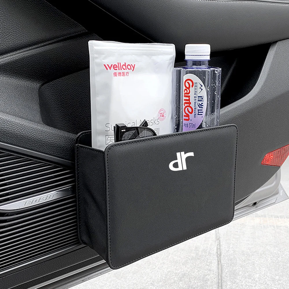 Car Trash Can Collapsible Leak-Proof Storage Bag Backseat with Garbage Bag for DR Motors 3 dr 5.0 dr f35 EV Styling Accessories