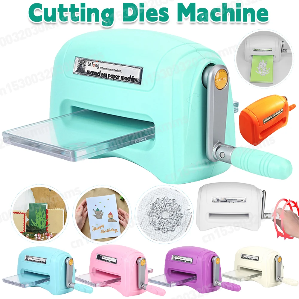 

Die Cutting Embossing Machine Scrapbooking Cutter Die-Cut Paper Cutter Dies Paper Card Cutting Embossing Machine DIY Craft Tool