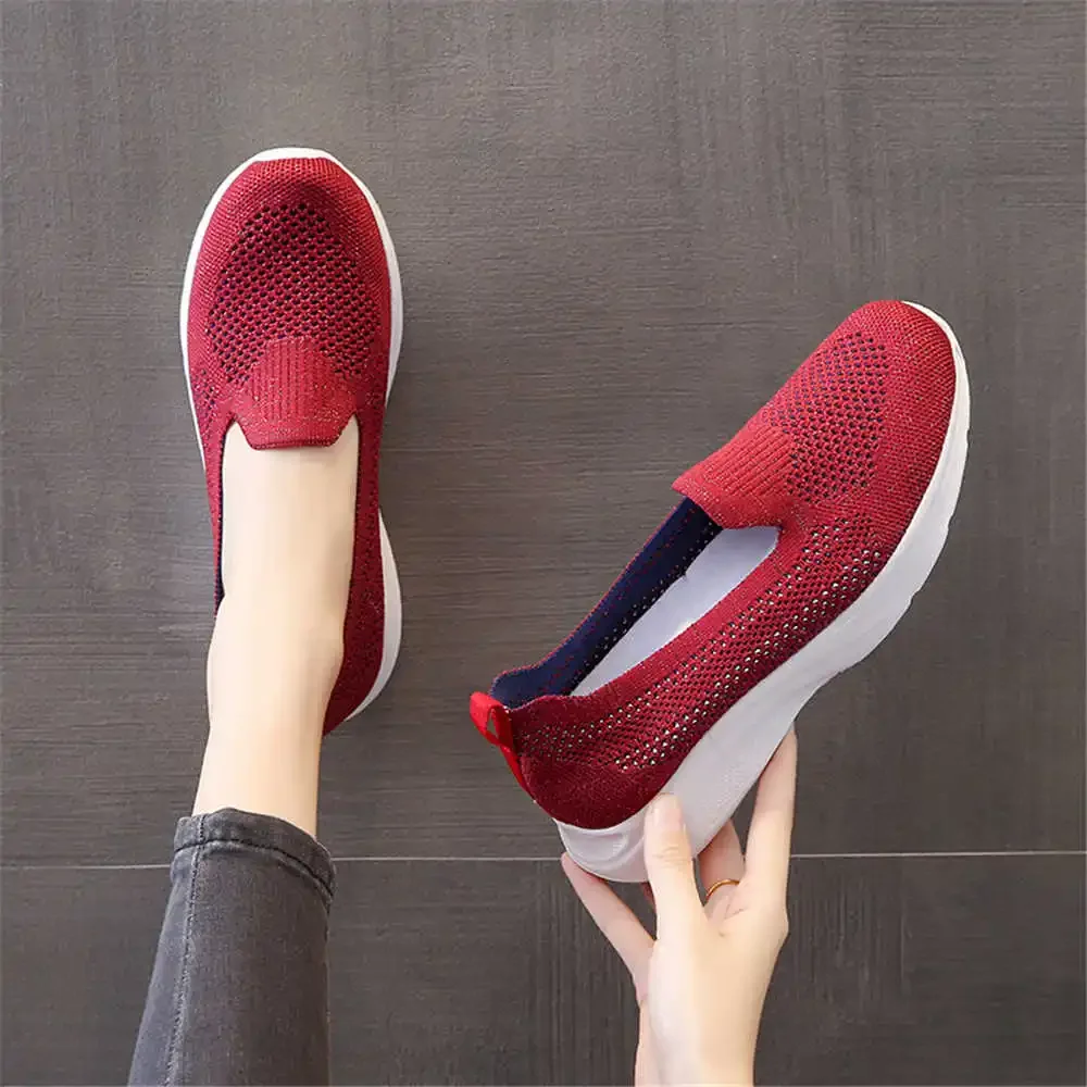 Number 39 Slip-on Sneakers 50 Flats Golf Woman Shoes Moccasin Women Luxury Sports Sapatenos Classic Flatas Holiday Promo