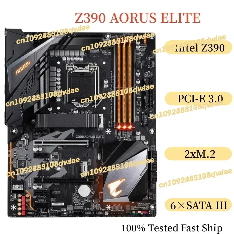 

For Z390 AORUS Motherboard 64GB LGA 1151 DDR4 ATX Mainboard 100% Tested Fast Ship