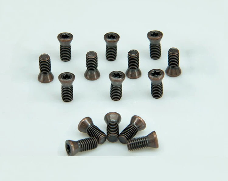 

CNC Tool Accessories, Cutter Rod, Screw, Milling Blade, Screw M2, Inner Hole of Cutter Plate, 4mm Torx Screw, M3