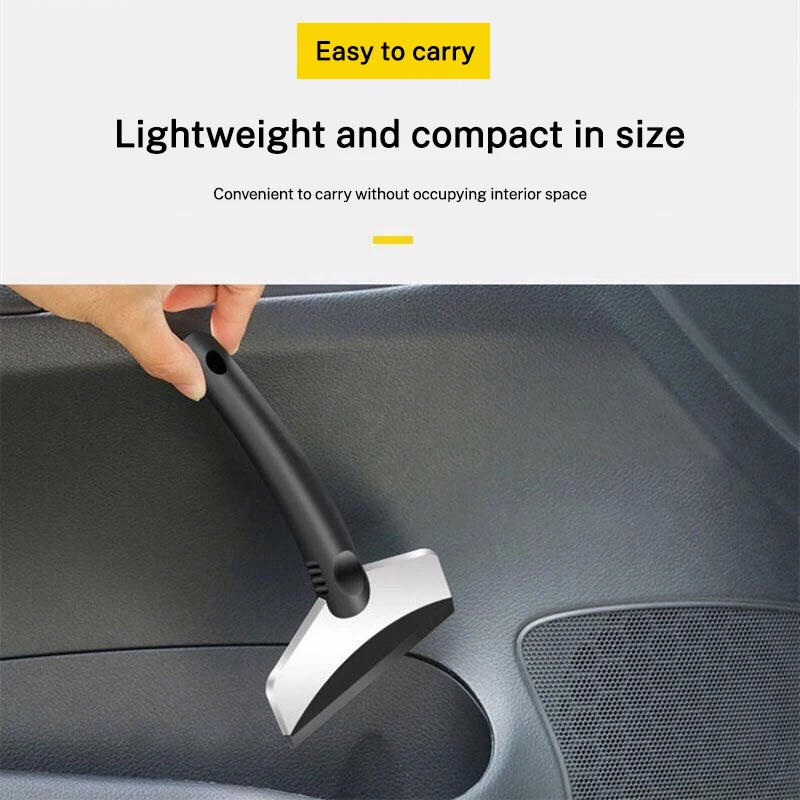 Car Snow Shovel Glass Ice Scrapers Cleaning Tool Multifunction Stainless Steel For Lamborghini Urus Huracan Aventador Premium