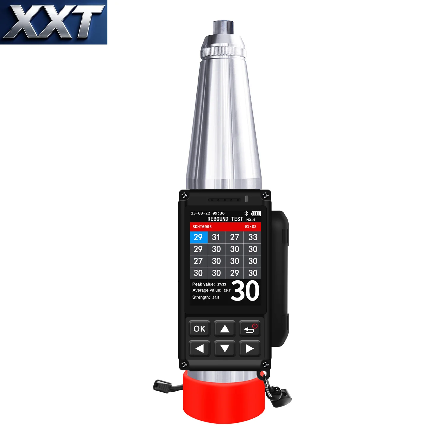 XXT Concrete Digital Schmidt Rebound Hammer for Concrete Strength Testing Fully Automatic Integrated Sclerometer