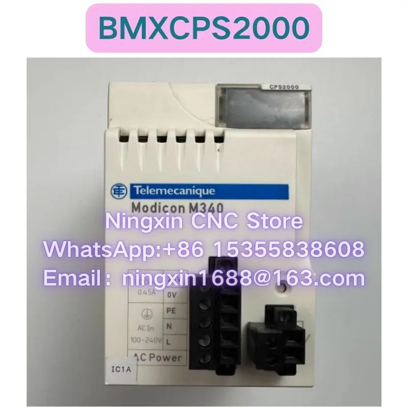 

Second-hand BMXCPS2000 Power Module Functional test OK Fast delivery