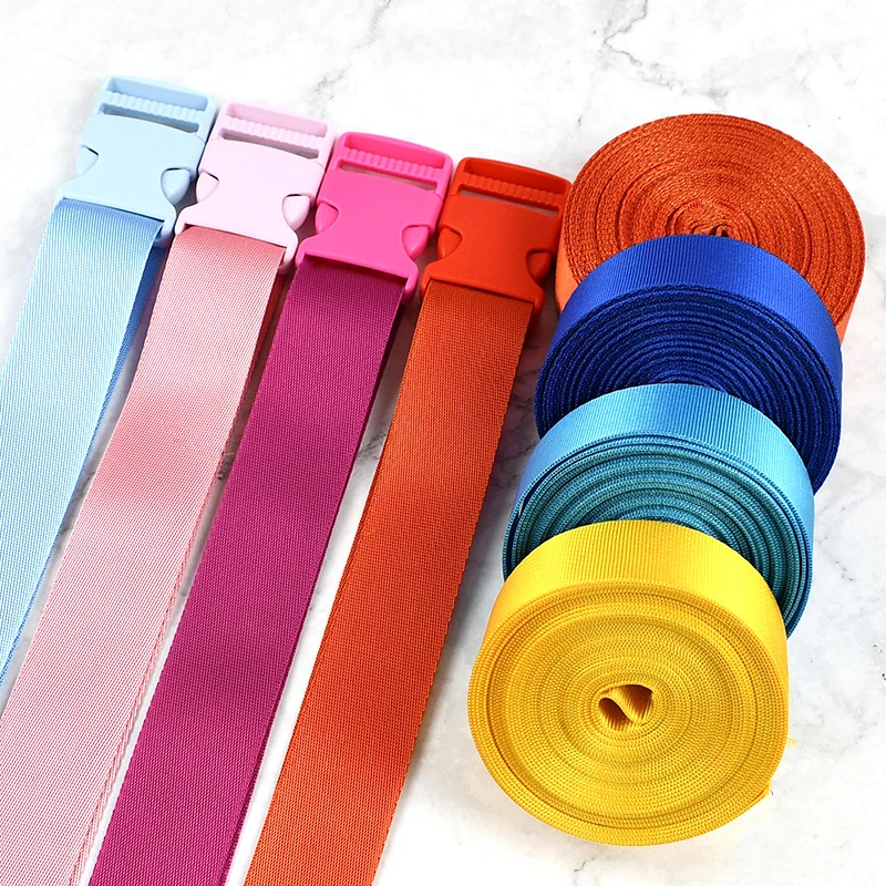 

2/5/10Sets 20-38mm Plastic Buckles Nylon Webbing Backpack Strap Side Release Buckle Connect Clip Clasp Ribbon Band Accessories
