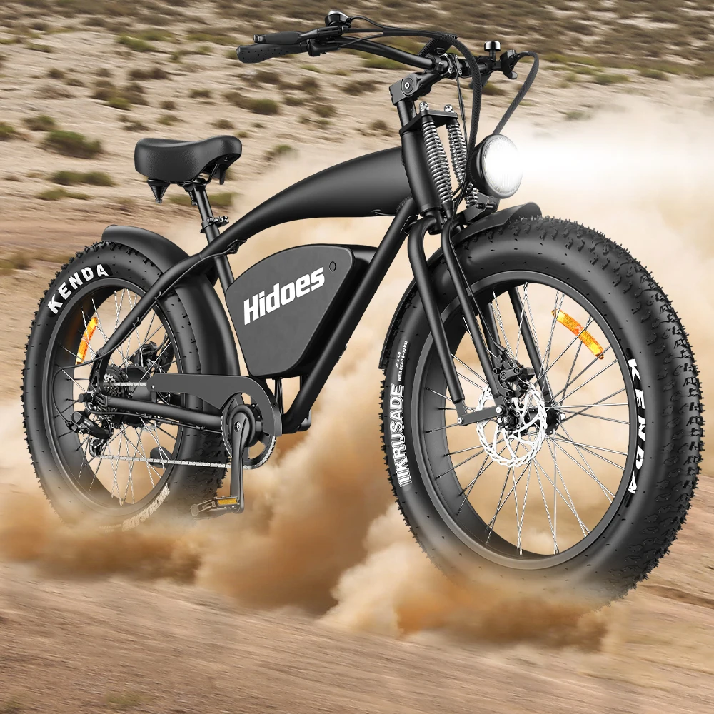 

STLF EU USA UK Warehouse Ready Stock Hidoes B3 1200w 26inch Fat Tire E-bike 60km/h Ebike Electric Bicycle Adult Fatbike